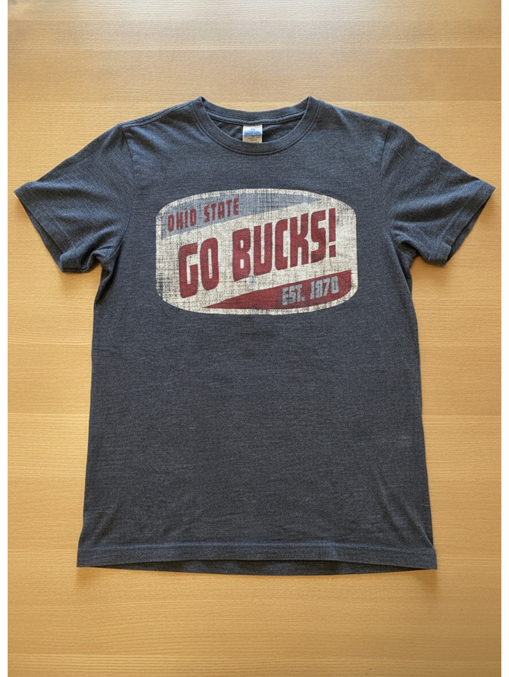 Ohio State Go Bucks! Vintage Graphic T-Shirt Small
